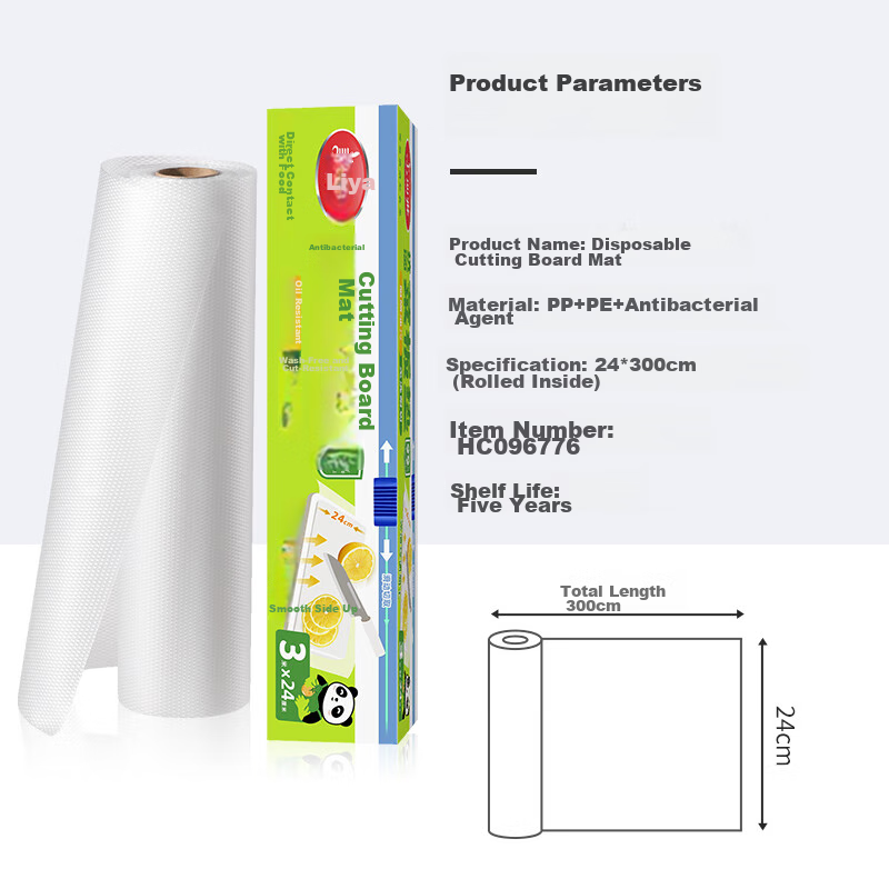 MARYYA Disposable Cutting Board Mat, Antibacterial PE Plastic, Knife-Shaped Chopping Board Mat, Baby Food Board, Picnic And Camping Mat