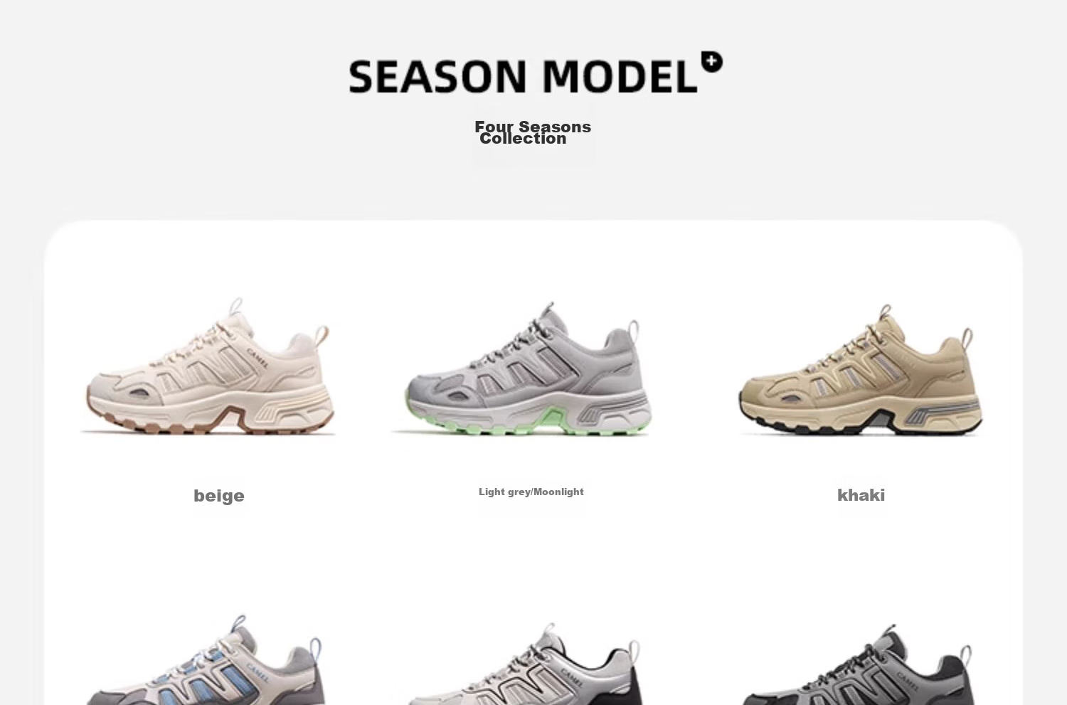CAMEL [Taihang] Outdoor Hiking Shoes for Men And Women, Water-Repellent, Non-Slip, Wear-Resistant Mountain Climbing Sports Shoes 15