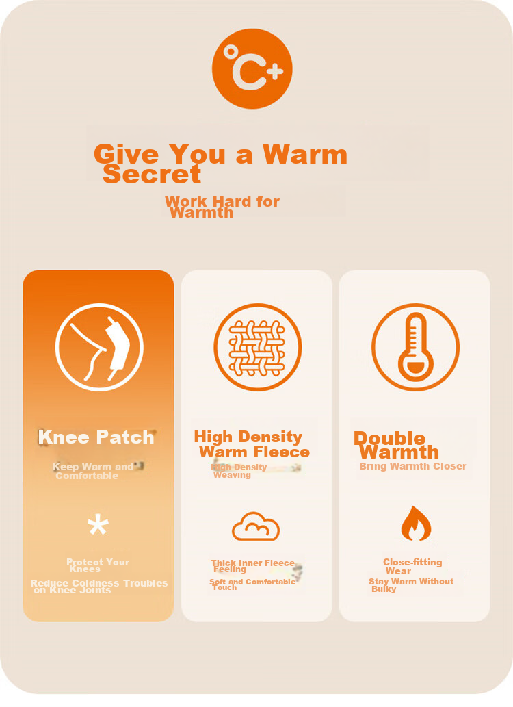 LangSha Cashmere Thermal Pants for Men, Fleece-Lined Thick Cotton Pants, Knee Protection Patches for Middle-Aged And Elderly, Outdoor Wear, Extra Thick for Northeast China 3