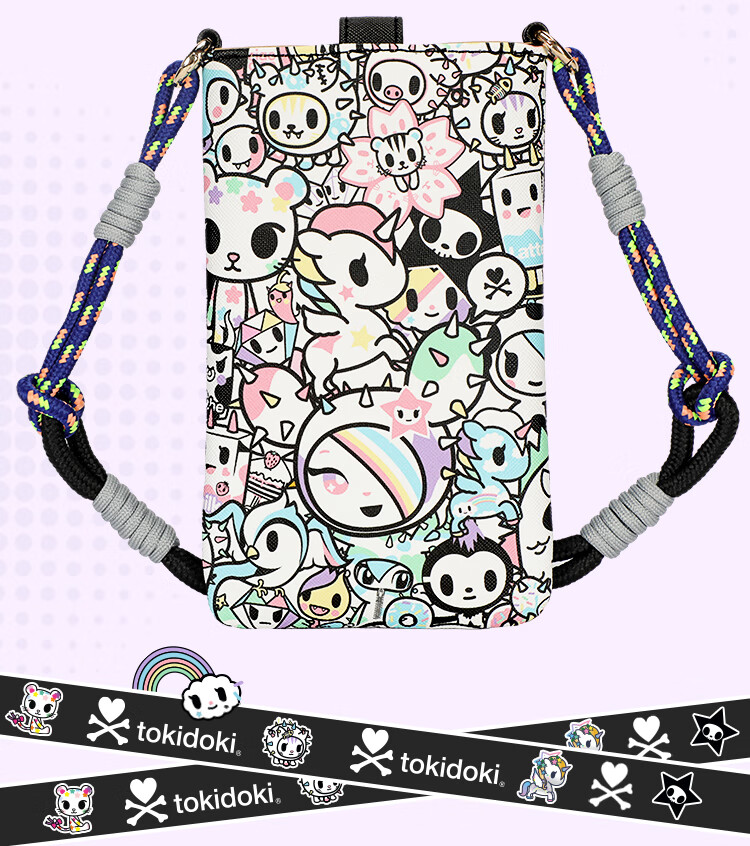 Mesuca X Kuromi Handbag, Women's Portable Phone Bag, Shoulder Crossbody Small Purse, Birthday Gift for Girls 30