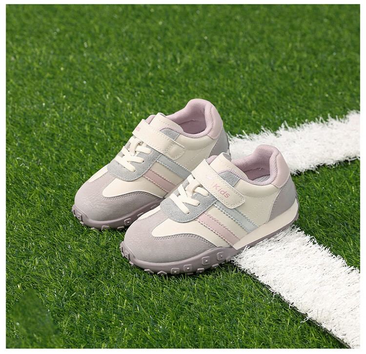 RED DRAGONFLY Children's Spring And Summer Shoes, Boys And Girls Soft-Soled Sports Sneakers, Casual Training Shoes Q43CYXX470, Beige Blue, Size 31 14