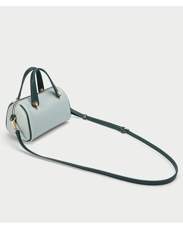HONGU Women's Leather Handbag, Shoulder Bag, Crossbody Bag, Tote Bag, Simple Pillow Bag, Birthday Gift for Girlfriend 14