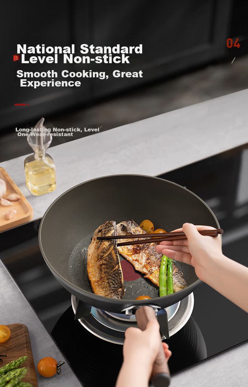 SUPOR Wok, Non-Stick Pan with Low Smoke, Oil-Saving Frying Pan, 32cm Stir-Fry Pan, Compatible with Induction Cookers, EC32AHP01 10