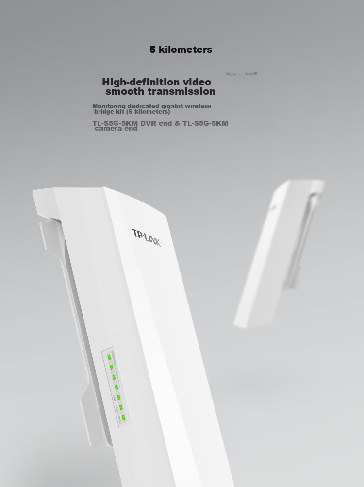 TP-LINK Wireless Bridge Kit Elevator Monitoring Standard PoE Output TL-E521 Kit 1