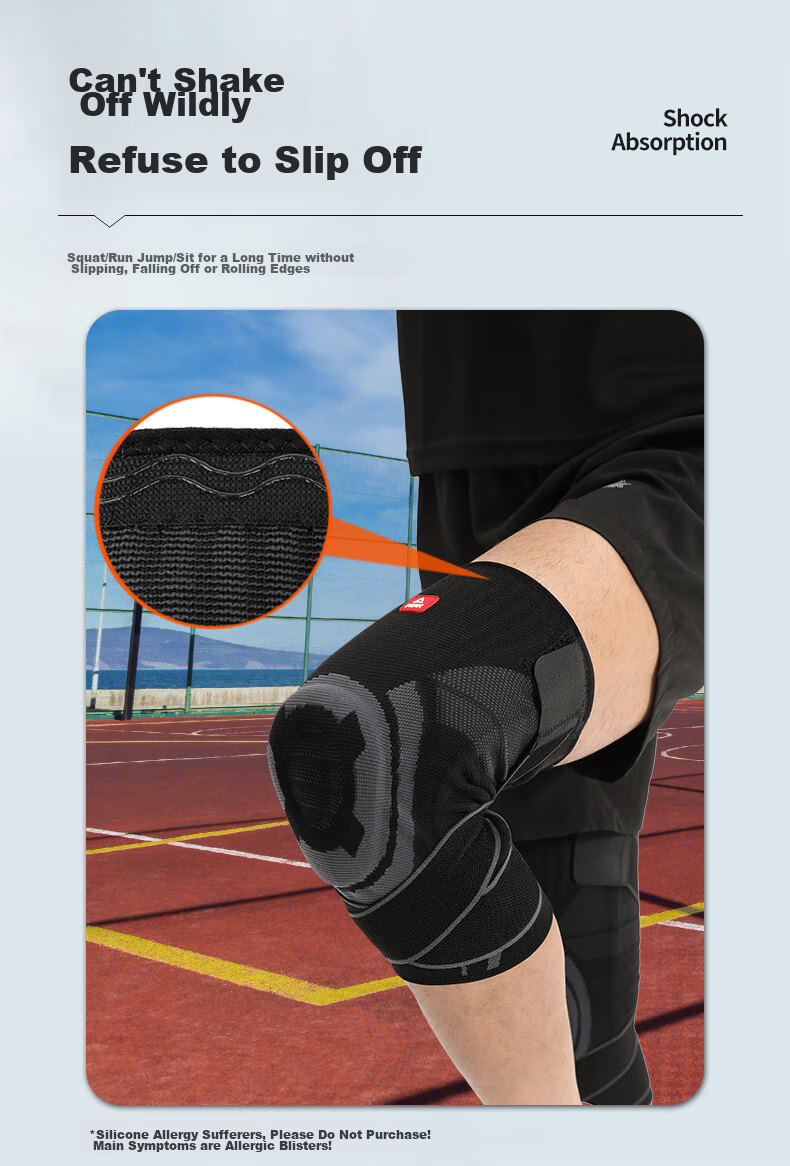 PEAK Knee Brace for Sports, Running, Basketball, Meniscus Protection, Patellar Strap for Men And Women, Hiking, Badminton Knee Support, Size XL 7