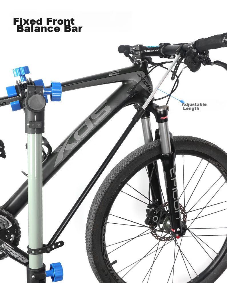 LEBYCLE Mountain Bike Repair Stand, Road Bike Multi-Functional Repair Rack, Universal Folding Bicycle Maintenance Tool 8
