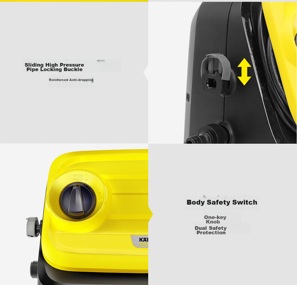KARCHER German High-Pressure Washer, Household Car Washing Machine, Water Gun, Pump, Cleaning Machine for Floor Washing 26