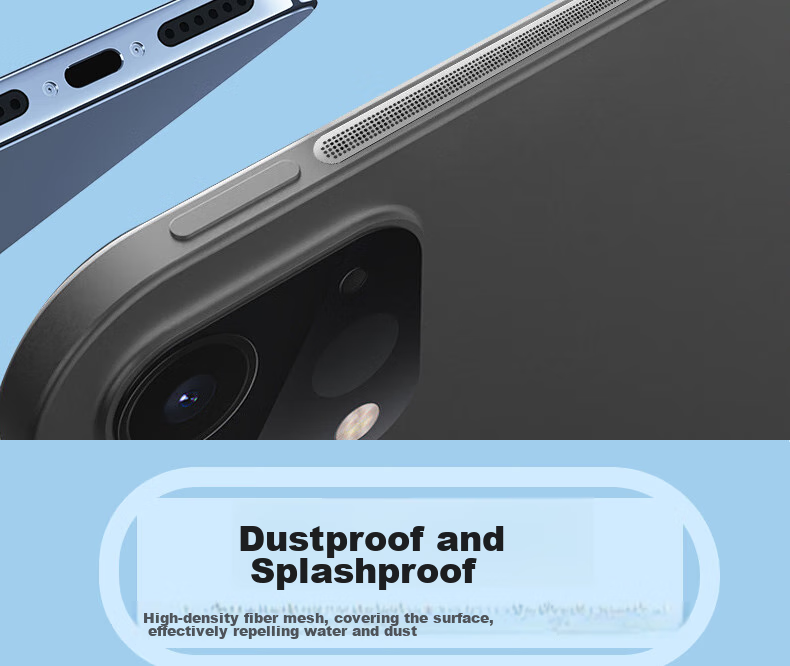 ESCASE Phone Speaker Dust Cover, High-Density Fiber Dust Plug, Earphone Mesh Sticker, Suitable for Apple IPhone 17 Pro Max, Huawei, Samsung, Xiaomi, Universal Fit 6
