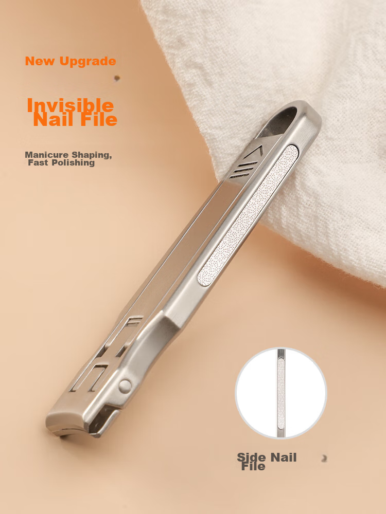 GAERUO Baby Nail Clipper, Small Size, Child-Friendly, Anti-Pinch, Household Use, Stainless Steel Nail Scissors 2