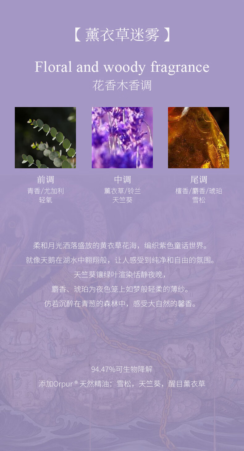 Dayingbowuguan Birthday Swan Lavender Mist Diffuser Crystal Stone Bedroom Fragrance Gift Box for Men And Women, Back-To Mid-Autumn Festival Gift 5