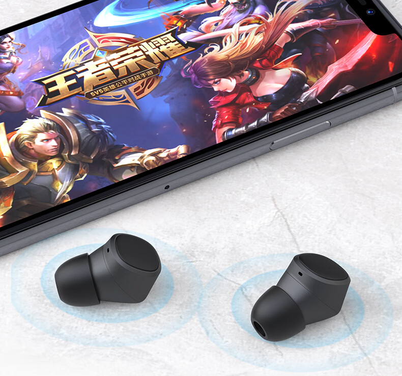 EMEY [Fully Upgraded] T1X True Wireless Bluetooth Earbuds In-Ear Music Calling Low Latency Bluetooth 6.0 Noise Cancellation Compatible with Apple Huawei Xiaomi Honor Pink 11