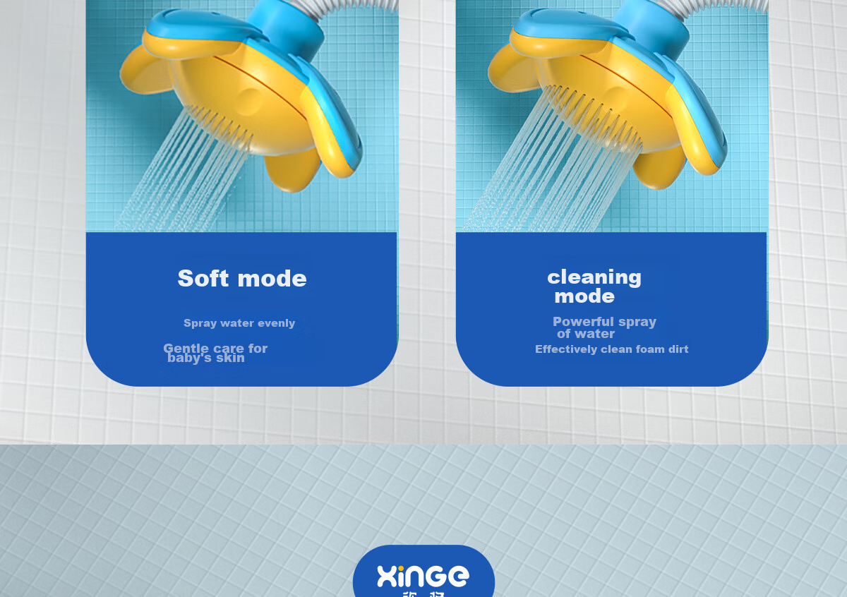 Xinge Baby Bath Toy, Infant Shower Head, Electric Duck, Children's Water Play Toy, Baby Water Play Toy, Birthday Gift for Boys And Girls 10