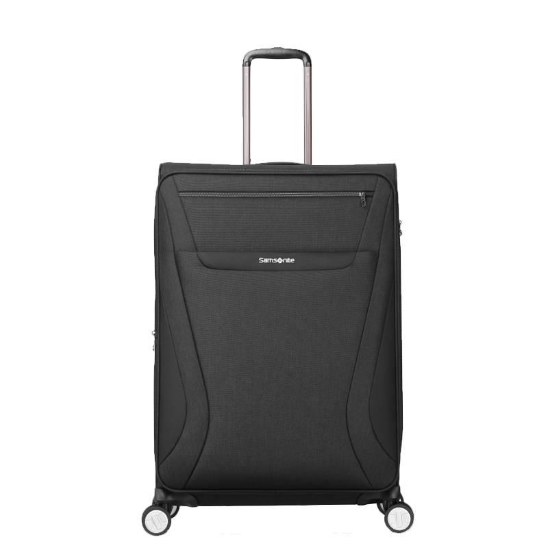 Xinxiuli Luggage, 25-Inch Suitcase, Stylish And Portable Travel Case, TR7 Black Check-In Suitcase with Combination Lock