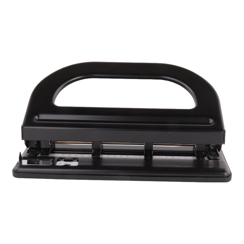 KW-Trio 4-Hole Puncher with Adjustable Office Hole Spacing, Four-Hole Punching Machine, Hole Puncher, Can Punch up to 30 Pages