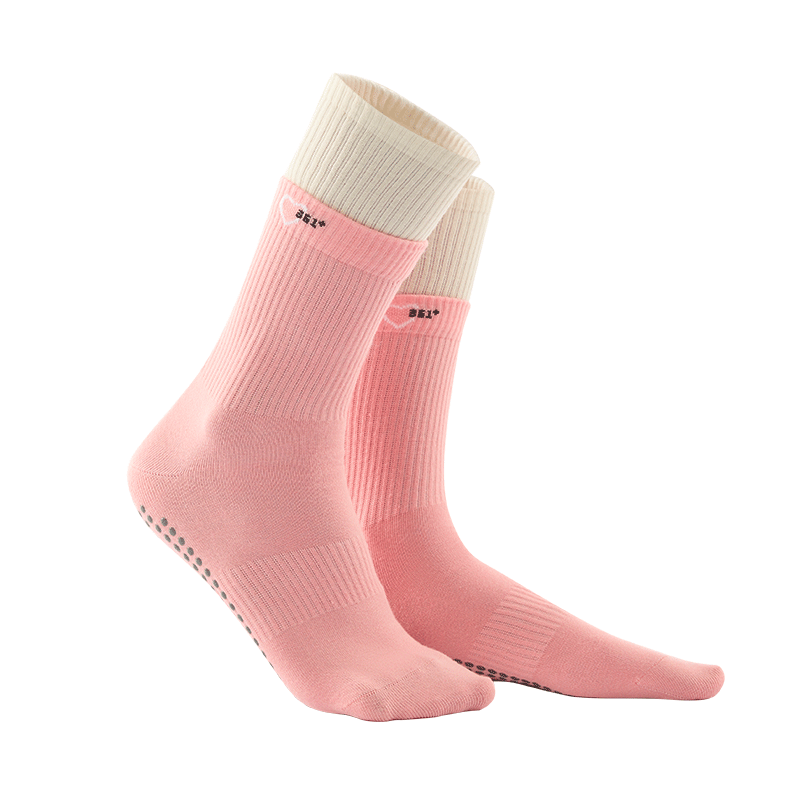 361° Sports Long Socks, Yoga Non-Slip Socks, Fitness Indoor Floor Exercise Breathable Socks, Foot And Leg Protectio
