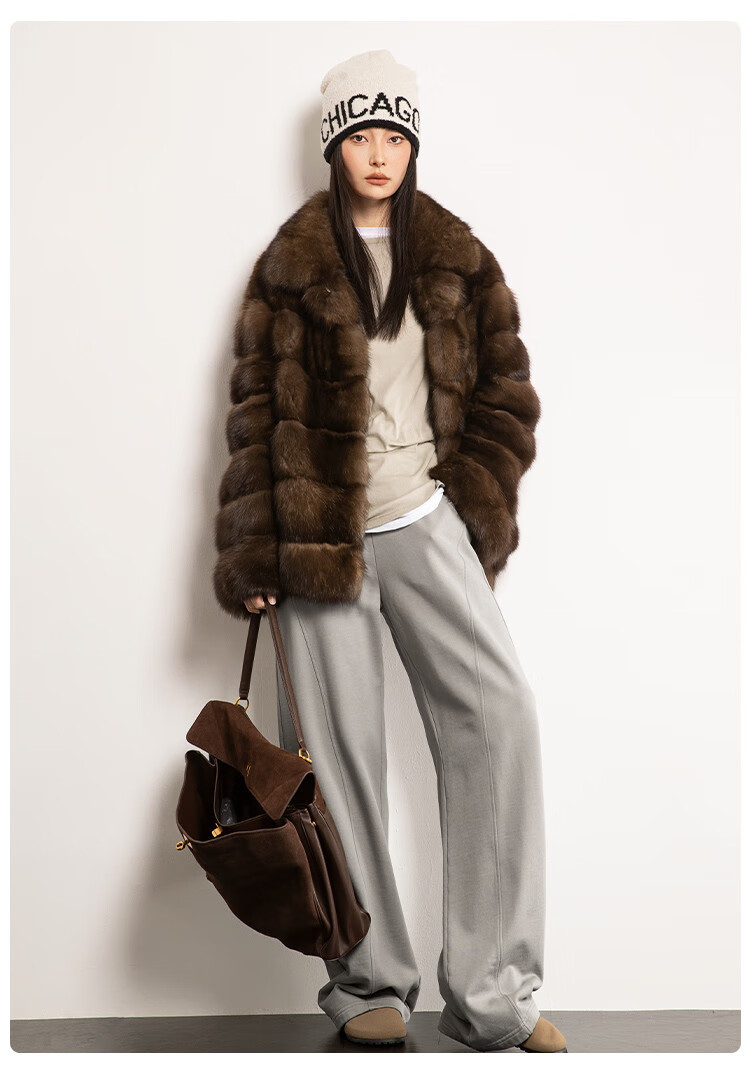 Dme [Zizai Weitui] High-Waisted Loose Wide-Leg Cropped Pants for Women, Spring And Autumn Best-Selling Style, Washed Casual Long Trousers 15