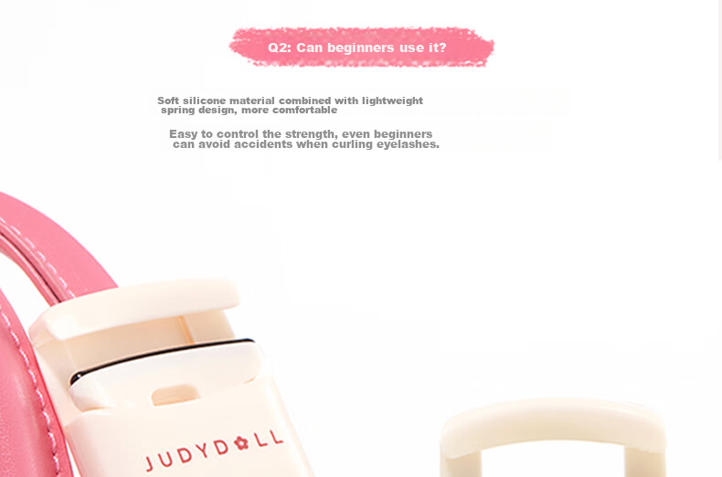 Judydoll [Add-On Discount] Eyelash Curler, Shaping Lashes, Long-Lasting Curl, Beginner-Friendly, Graduation Gift for Newbies 15