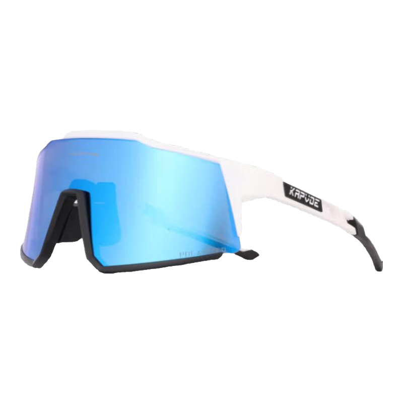 KAPVOE Pioneer Colorful Hiking Glasses, Outdoor Trekking Goggles, Windproof Polarized Sunglasses, Unisex