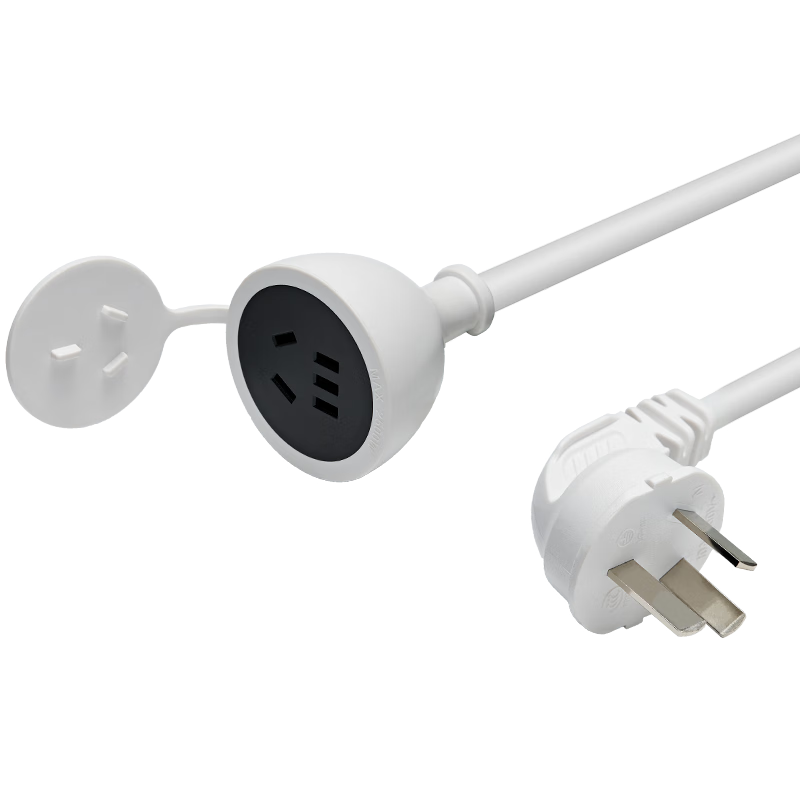 DELIXI Power Socket Extension Cord/power Strip/extension Cord/power Bar/power Strip, 10A, Total Length 4.9 Meters, without Switch