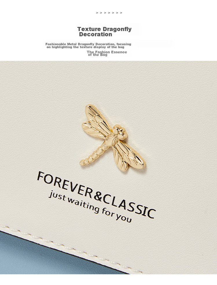 RED DRAGONFLY 2026 New Women's Handbag Crossbody Shoulder Bag Leather Bag Birthday Gift for Wife Or Mother 8