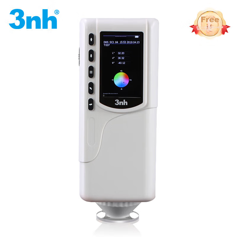 3Nh Portable Handheld High-Precision Colorimeter NR10QC, Ink Coating Plastic, Entry-Level Practical Color Difference Detector