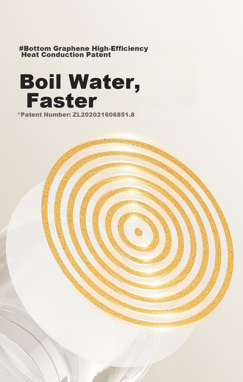Boboduck Constant Temperature Kettle, Baby Formula Maker, Milk Powder Dispenser with Precise Water Output, Smart Constant Temperature Kettle, Water Boiler, 1.5L, 6293 8