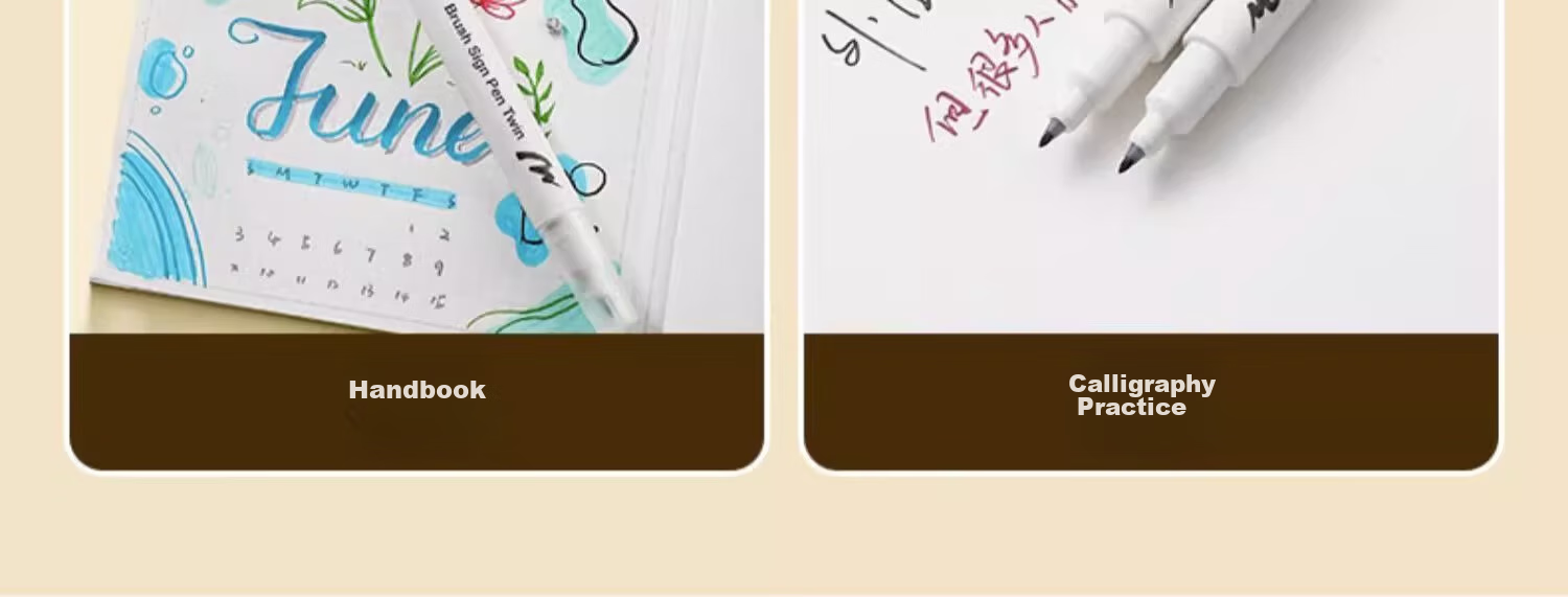 Pentel Dual-Tip Soft Drawing Pen, Student Marker, Calligraphy Pen, Sketching Pen for Art And Manga, Watercolor Pen SWSW30C-T125E Deep Gree 8