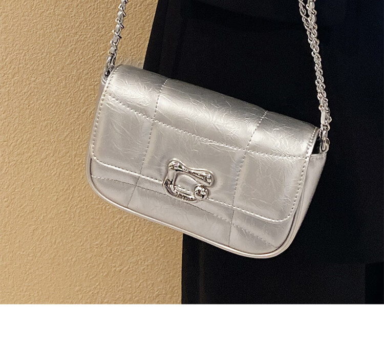 Mood New Versatile Chain Crossbody Bag, Light Luxury Niche High-End Exquisite Commuter Underarm Bag, Birthday Gift for Wome 39