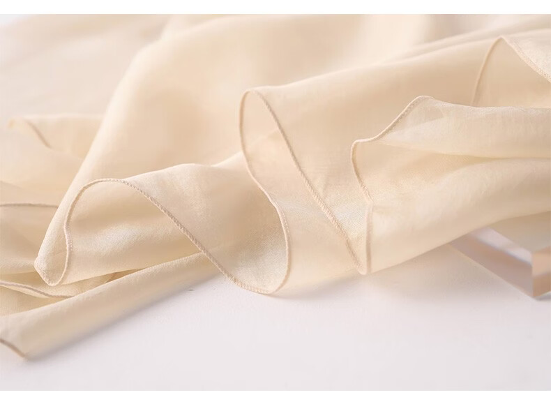 Hangsilu Pure Silk Scarf for Women, Solid Color Mulberry Silk Shawl, High-End Birthday Gift, Mid-Autumn Festival Gift for Mom And Teachers 10