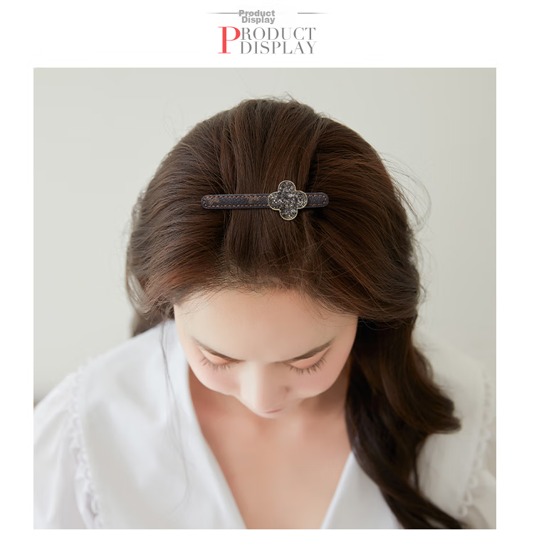 CHIMERA 2 Hair Clips, Clover-Shaped Side Clips, Bangs Clips, Hair Accessories, Hairpins, Women's Mid-Autumn Festival Gift 5