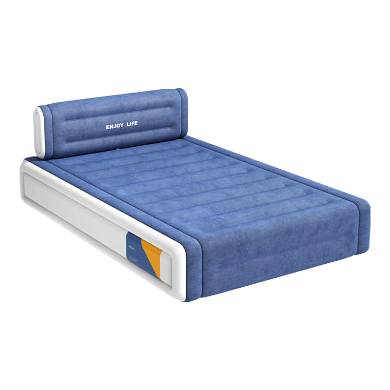 Adandyish Luxury Built-In Electric Pump Double Inflatable Bed for Nap, Home And Outdoor Use, Tent Folding Air Mattress 191*137*36