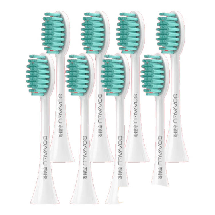 Dong Nai Lun Compatible Replacement Brush Heads for Philips Electric Toothbrushes, Only Suitable for HX2421 HX2431 HX2451 HX2461 Sonicare Brushes, Pack of 8