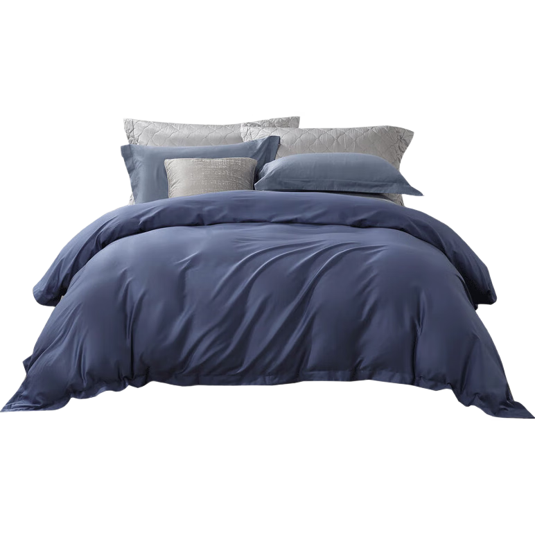 FUANNA Duvet Cover, Single Piece, Pure Cotton, 60-Count Long-Staple Cotton, Sateen Duvet Cover, All-Cotton, for Single Student Dormitory Bed, 1.2 Meters Wide