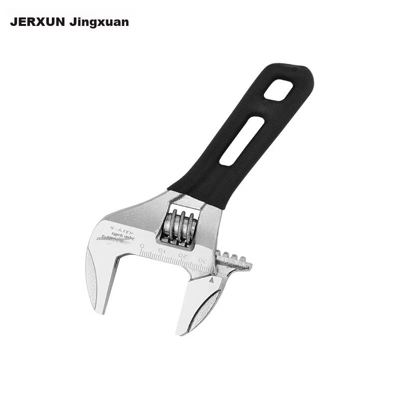 JERXUN Adjustable Wrench, Multi-Functional Spanner, Universal Adjustable Wrench, Wide-Mouth Flat Wrench, Quick Pipe Pliers
