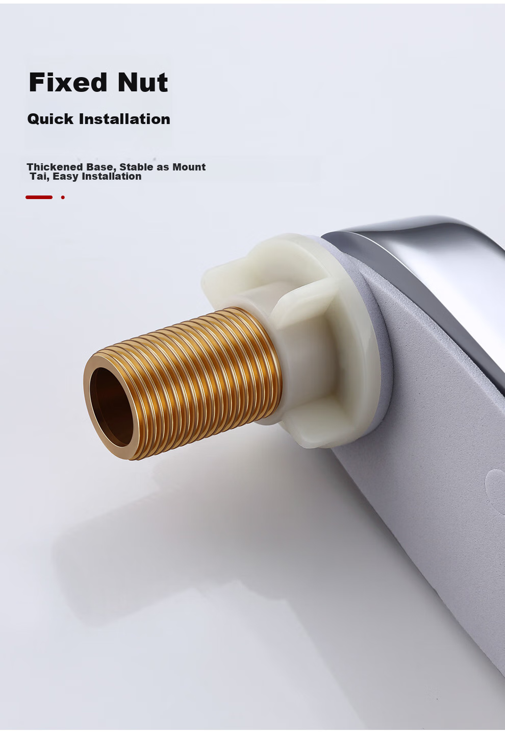 CVBAB Double-Hole Basin Faucet, Hot And Cold Full Copper Body Faucet, Bathroom Washbasin Faucet CV1211 9