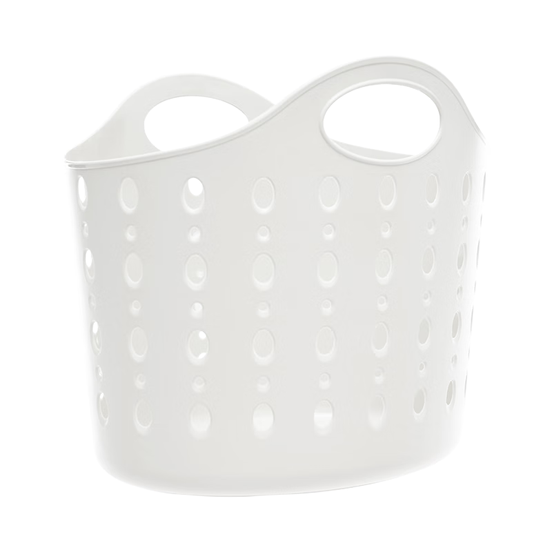 Xitianlong Large Bathroom Laundry Hamper, Household Plastic Laundry Basket, Clothes Storage Rack, Toy Storage Basket with Handle