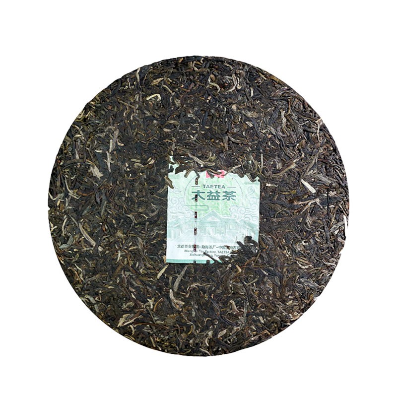 大益 普洱茶生茶 唛号2022年7582饼茶357g 