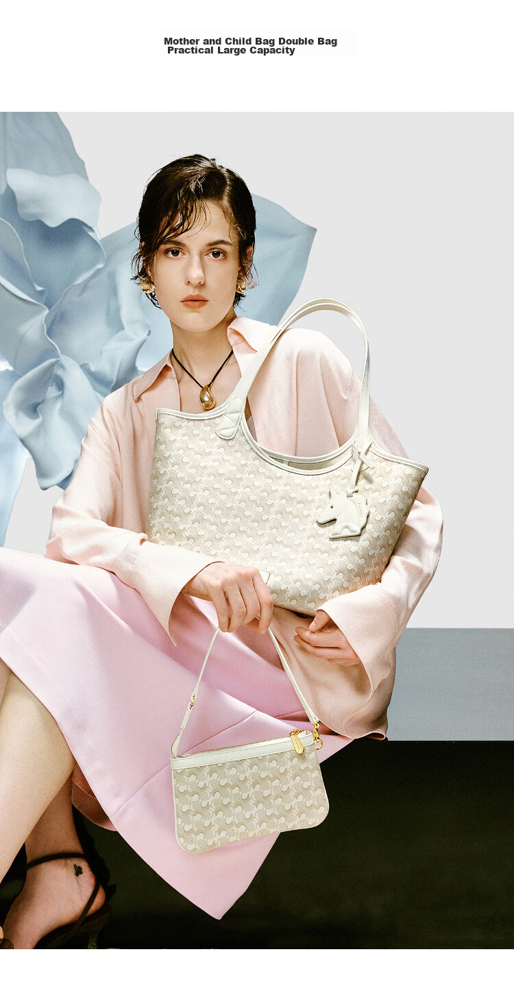 NUCELLE Wave Tote Bag, 2026 New Women's Handbag, Commuter Shoulder Bag, Ladies' Bag with Large Capacity, Lightweight Laptop Bag, Birthday Gift 14
