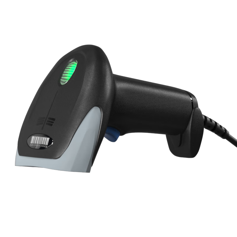 Aibao One-Dimensional And Two-Dimensional Barcode Scanner, QR Code Gun, Barcode Scanner for Supermarket Checkout, Medical Insurance Payment, Pharmaceutical Express Delivery Logistics Traceability Wired Scanner TD-6501