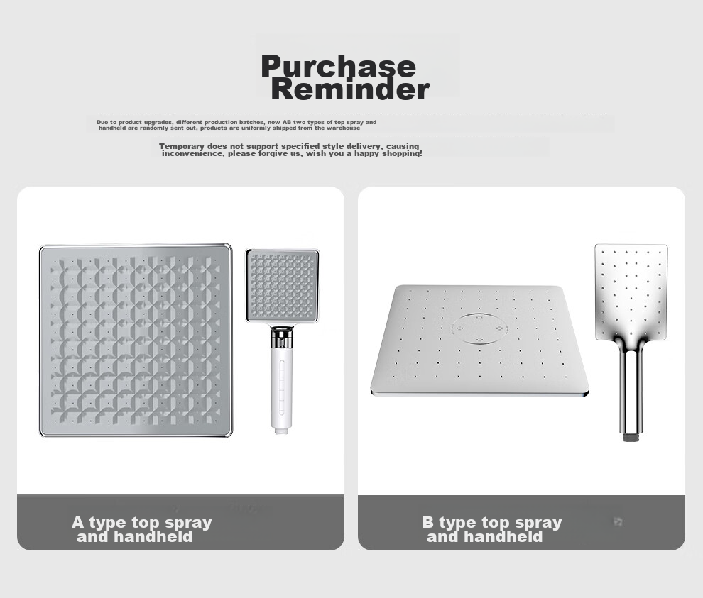 MICOE Shower Set with High-Quality Brass Faucet, Pressure-Increasing Shower Head, Four-Function Shower Kit M-A04094 1
