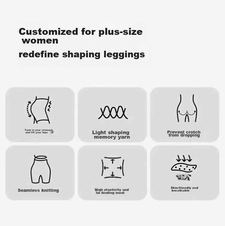 FitonTon Plus Size Tummy Control And Butt-Lifting High-Waist Shapewear Panties for Women, Postpartum Underwear, Butt-Lifting Shorts 3