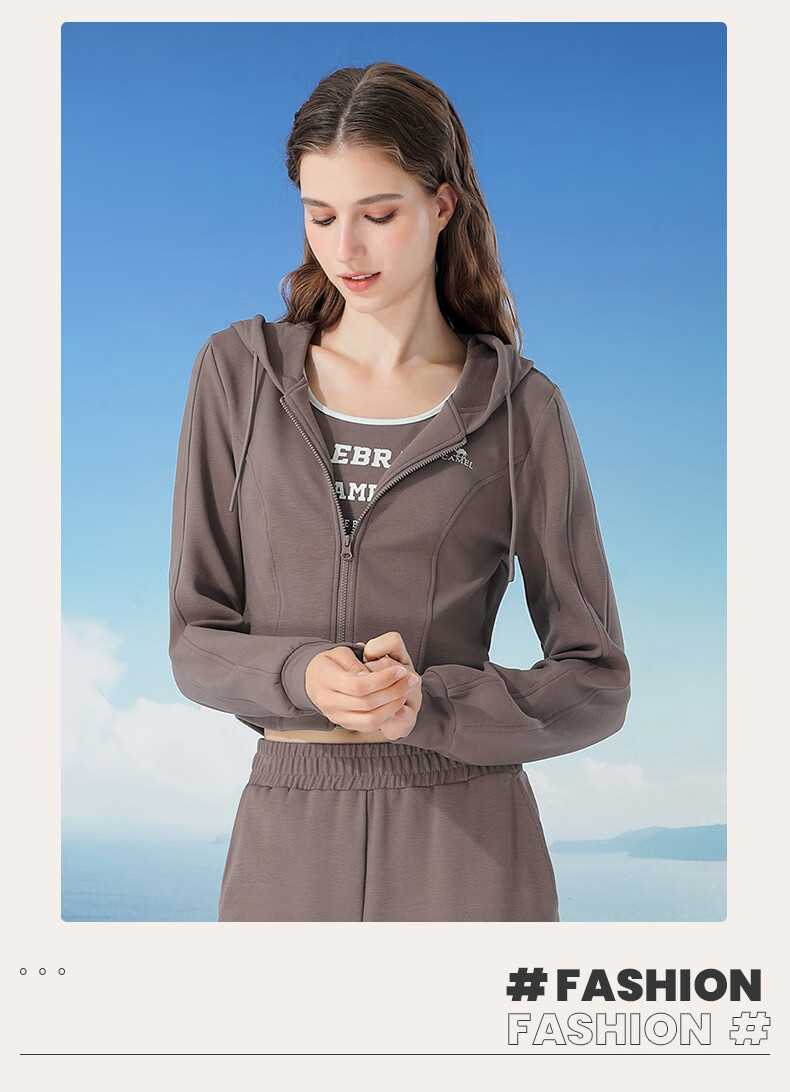 CAMEL Casual Sports Set, New Women's Outerwear, Wide-Leg Straight Pants, Vest Three-Piece Set, Knitted Casual Sportswear 25