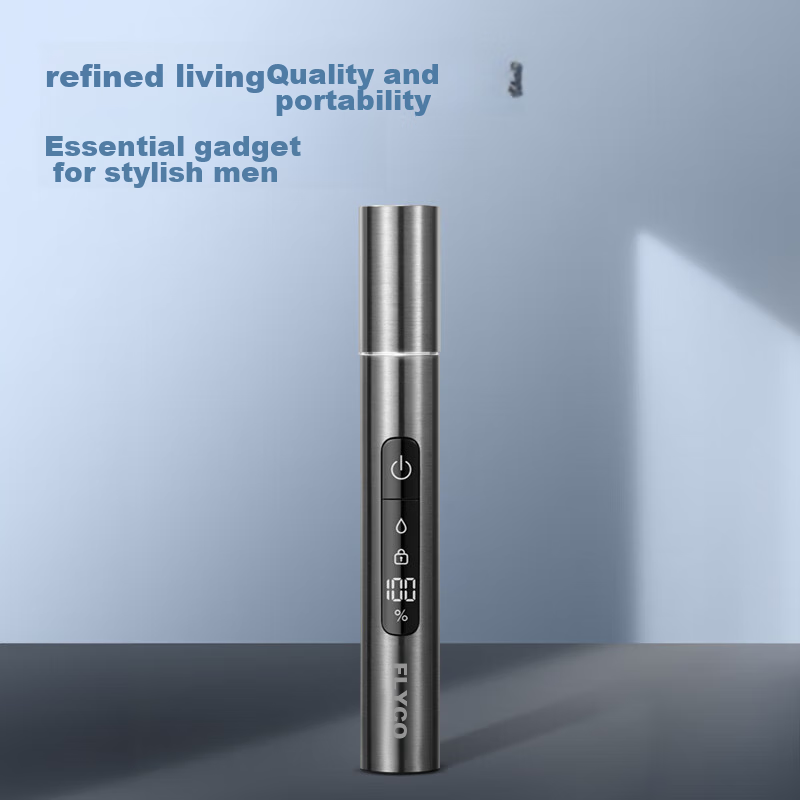 FLYCO Electric Nose Hair Trimmer FS5616, Fully Washable Nasal Cleaner, Nose Hair Scissors, Nose And Ear Hair Removal Tool, Gift Box for Men And Women, Premium Quality Gift