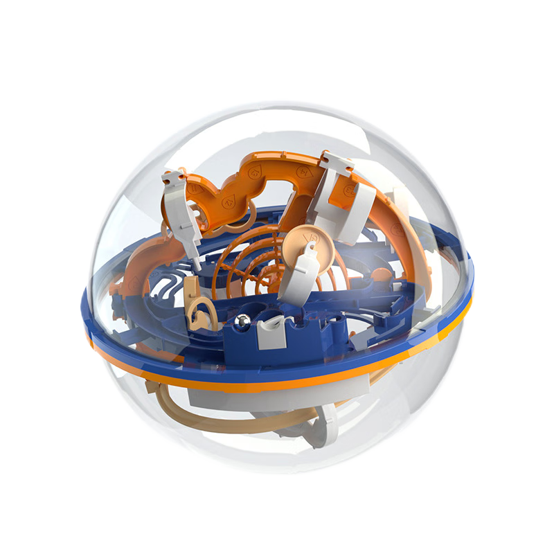 JEPPE Maze Ball Early Education Intelligence Toy, Rolling Bead Balance Cube Track, 3D Solid Checkpoint Ball, Children's Birthday Gift