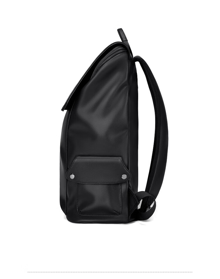 GOLF Backpack for Men, Casual Soft Leather Backpack, Laptop Bag for Students, Flip-Top Travel Outdoor Business Sports Backpack 23
