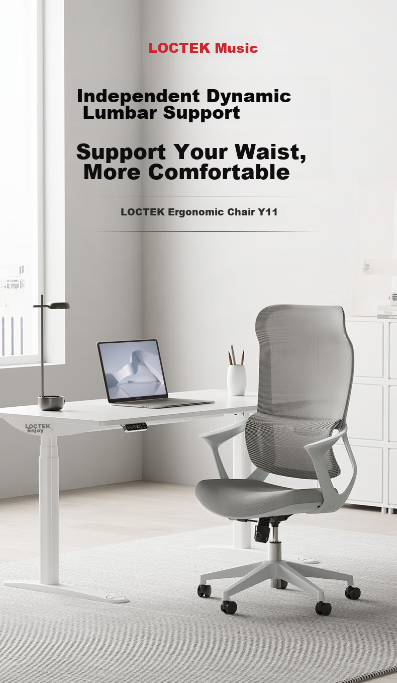 Loctek Computer Chair, Executive Chair YH71Pro, Ergonomic Chair, Office Chair, Comfortable Home Use, Reclining 1