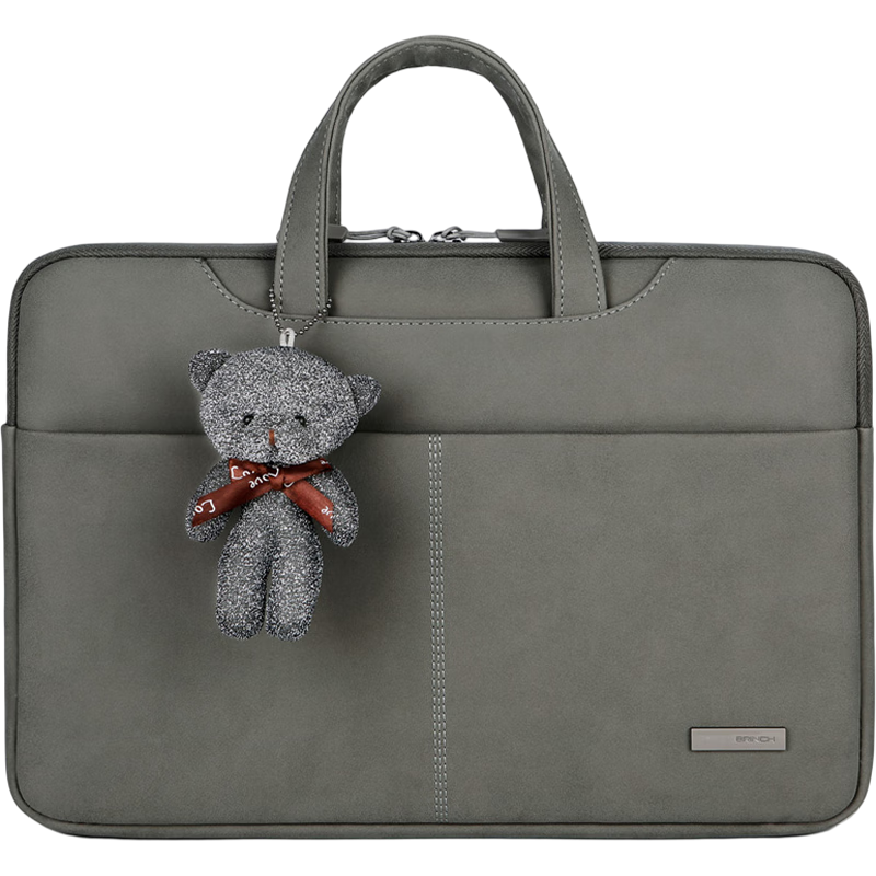 BRINCH Women's Handheld Laptop Bag, 15.6-Inch, Suitable for Xiaomi And Huawei, Large Capacity, Slim Laptop Bag