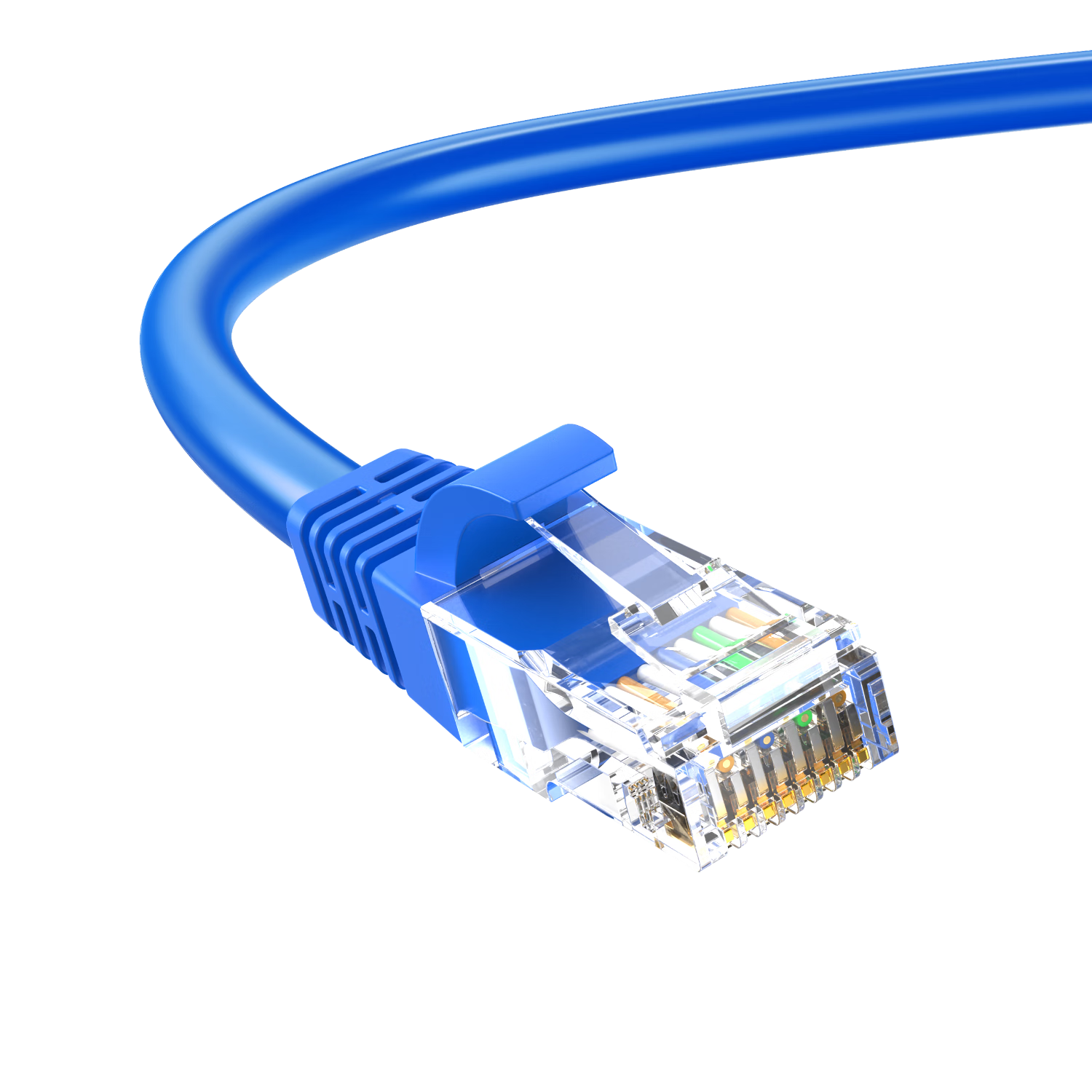 SK-LINK Cat6 Ethernet Cable, High-Speed Gigabit Network Patch Cord, Home Gaming And Renovation Project-Grade Computer Broadband Finished Network Cable, 2 Meters