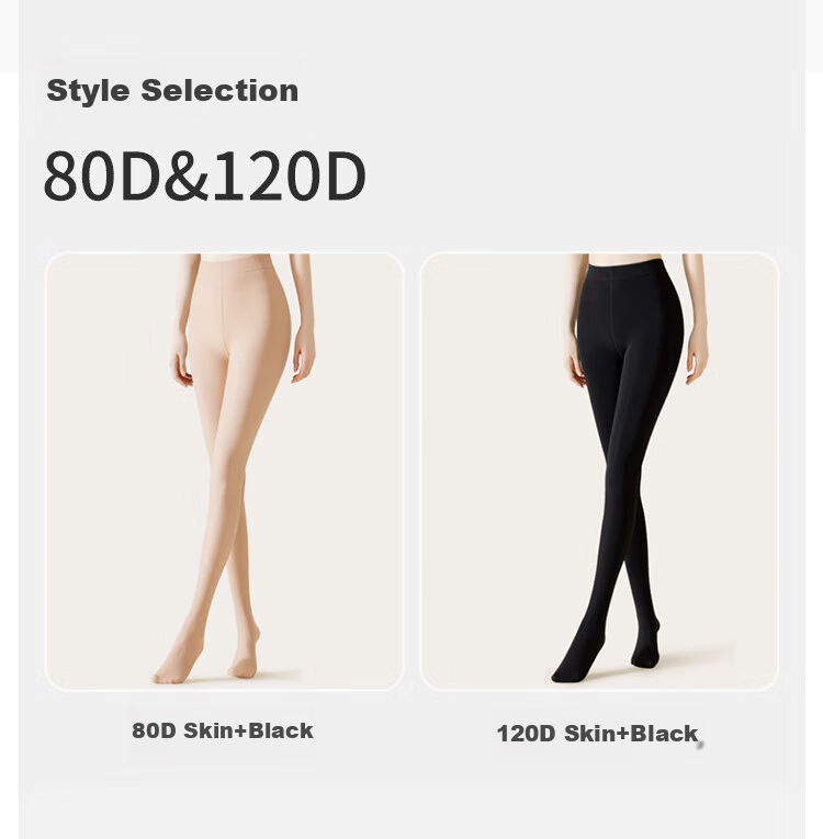 Dushiliren Old Black Silk Stockings Leg Slimming Device Tights Socks for Women, 2026 New Spring And Autumn Thin Style, Beautiful Leg Base Layer, 2 Pairs 15