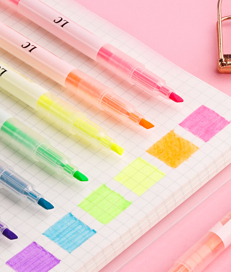Licao 24-Color Mixed Glitter Gel Pens, Sparkling Glow Glitter Gel Pens for Journals, Kids' Shiny Color-Changing Fluorescent Sand Pearlescent Drawing and Doodling Pens 8